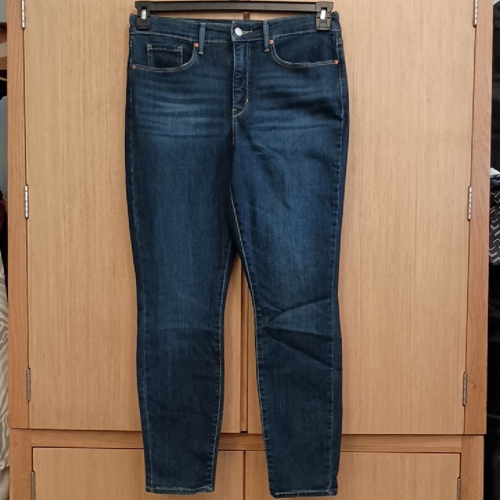 Levi's Signature SZ 10M Mid Rise Skinny Blue Jeans